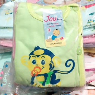 10 Áo jou sơ sinh dài tay size 1-5