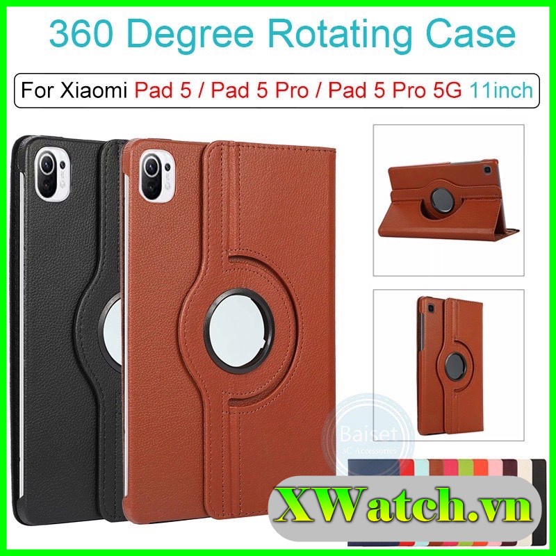 Bao Da Xoay 360 độ Cho Xiaomi Mi Pad 5 / Mi Pad 5 Pro / MiPad 5 / MiPad 5 pro 11 "
