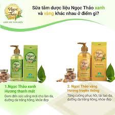 SỮA TẮM DƯỢC LIỆU NGỌC THẢO 350ML - Hương truyền thống