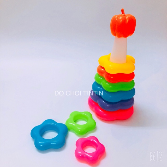 Đồ chơi ném vòng cho bé cao 30cm