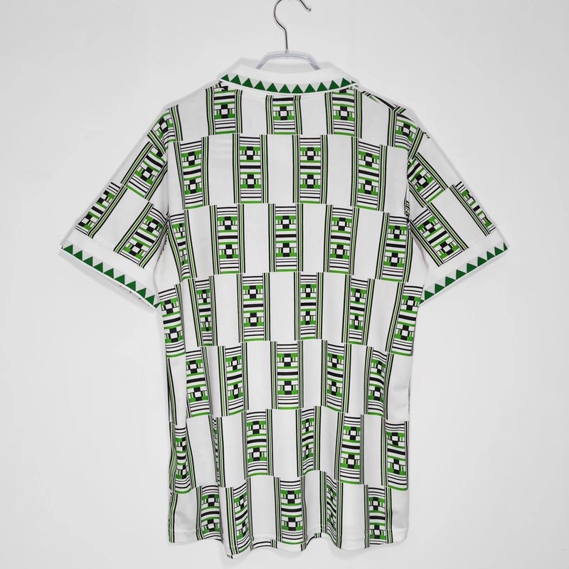 Áo Thun Bóng Đá Ngắn Tay Đội Nigeria away S-XXL Mùa 1994