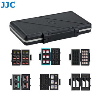 Ảnh chụp JJC Hộp đựng thẻ nhớ 36/24/6/4 ngăn cho SD MSD Micro SD Nintendo Switch Card CF express Type-A B SSD XQD và CF tại Nước ngoài