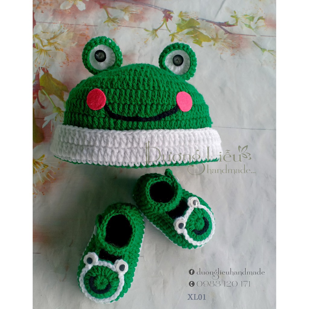 Set nón giày cho bé trai