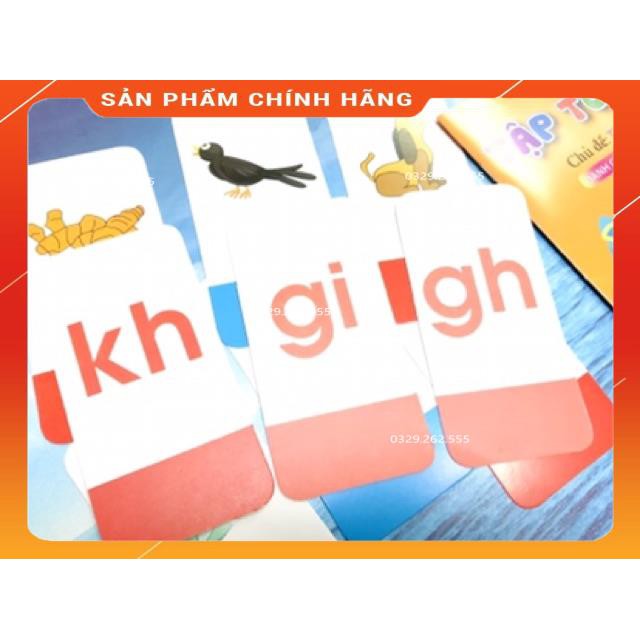 (⭐NEW⭐)Bộ flashcard thẻ học chữ cái, chữ số cho bé