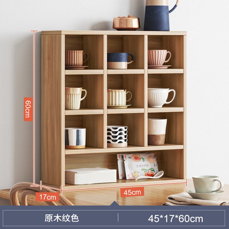 KỆ ĐỂ LY SIÊU CUTE, màu sắc đa dạng kích thước phù hợp cho các loại cốc và ly, lắp ráp đơn giản, kích thước kệ 60x45x17