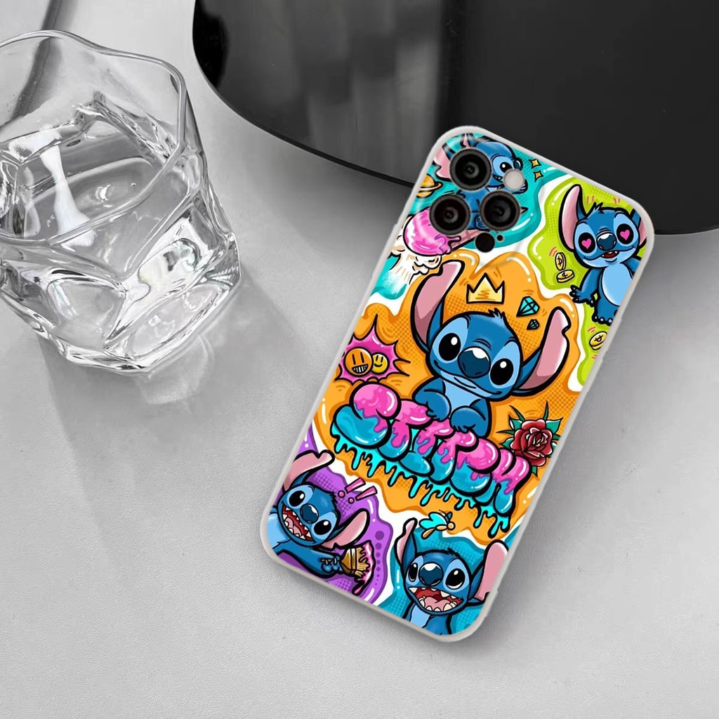 Disney Ốp Điện Thoại Tpu Mềm Chống Sốc In Hình Lilo & Stitch Cho iPhone 11 12 13 pro max XS X XR XSMax 7 8 6 6s plus SE 2020