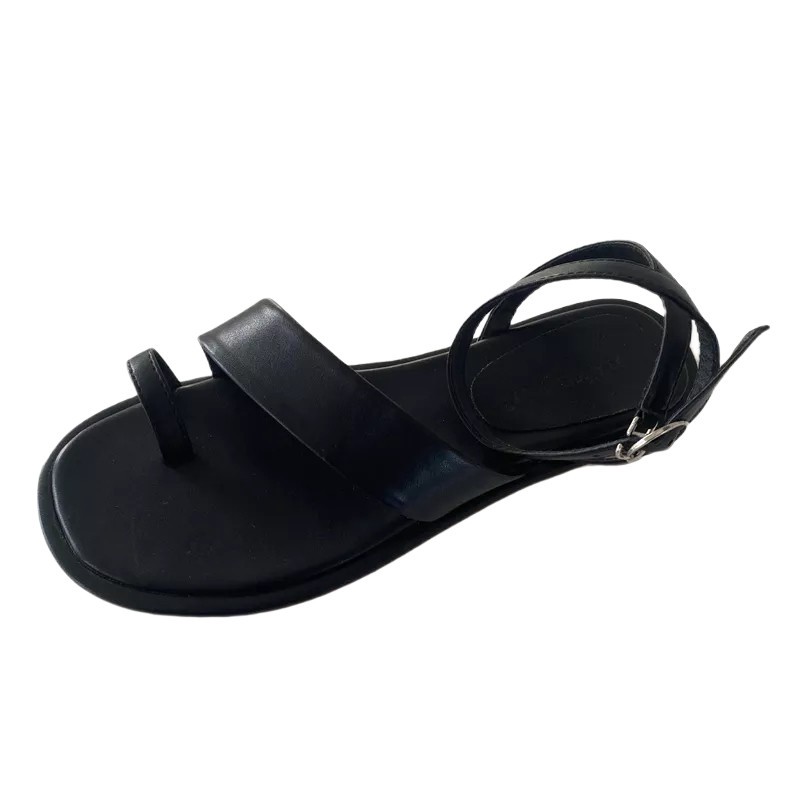 Giày sandal đế thấp xỏ ngón quai ngang mã S39 trẻ trung, năng động