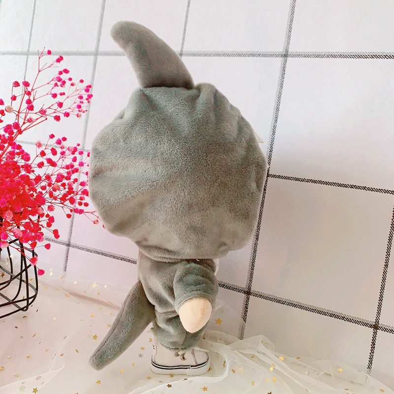 20cm Tiểu Chiến Xiao Zhan Bts Exo Bộ đồ hình động vật dành cho búp bê nhồi bông đáng yêu