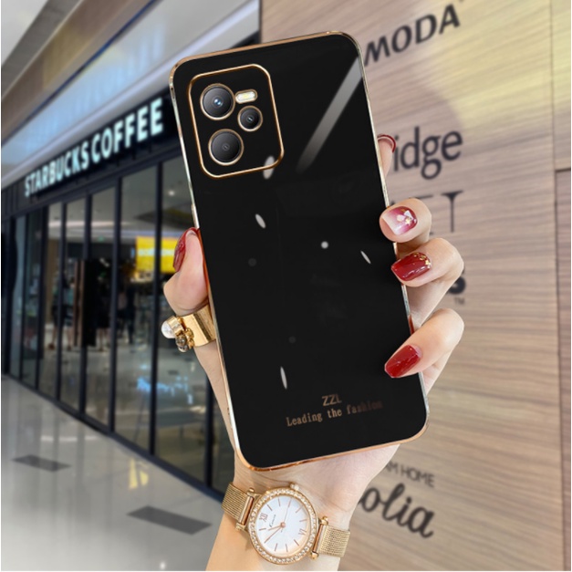 Ốp lưng realme C35 Ốp Điện Thoại Thời Trang Sang Trọng Cho Realme 9i 6 6pro XT 5 5pro 7pro ZB