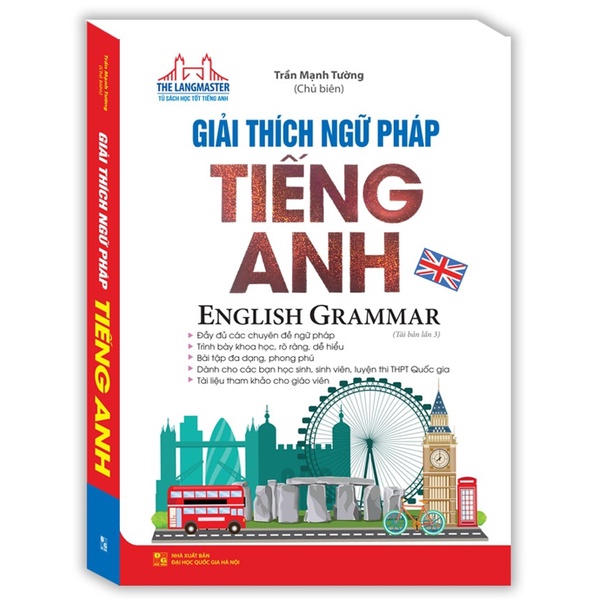 Sách - The Langmaster - Giải thích ngữ pháp tiếng Anh (tái bản 03)