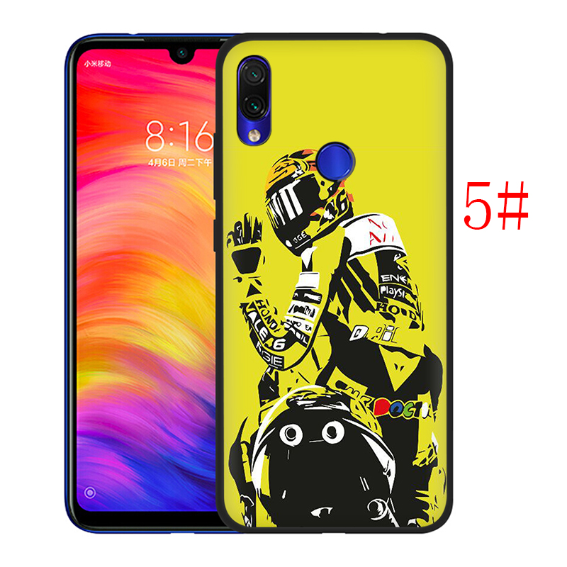 Ốp Điện Thoại Silicon Mềm Hình Toalla Valentino Rossi Vr 46 94z Cho Xiaomi Mi A1 A2 A3 Lite 5x 6x F1 Note 10 Poco X3 Nfc F2 Pro