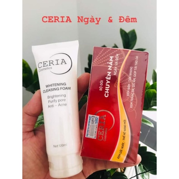 KEM Cặp Nám CERIA tặng srm