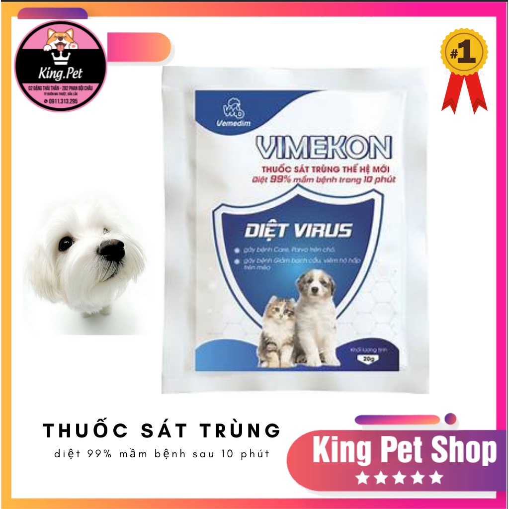 Vimekon- Thuốc sát trùng chuồng trại thế hệ mới