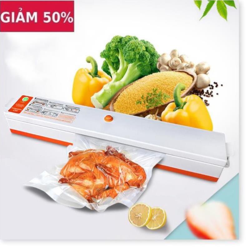 Máy Hút Chân Không Giá Tốt - Máy Hút Chân Không Thực Phẩm Fresh Pack Pro ( Tặng 15 Túi Hút Chuyên Dụng ), Hàng Chuẩn + C