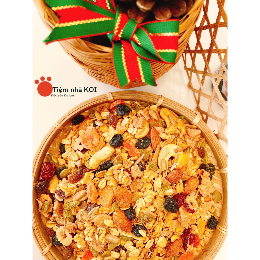 Ngũ Cốc Granolla Mật Ong/ 500gr - Đặc sản Đà Lạt