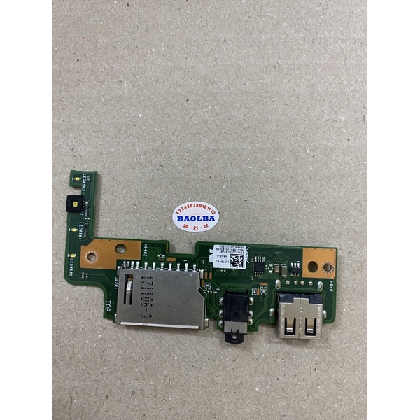 Board cổng usb thẻ nhớ và jack âm thanh cho laptop asus Vivobook A442 X442 X442U X442UA X442UF X442UQ