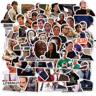 Set 100 nhãn dán Elmo xinh xắn chống nước