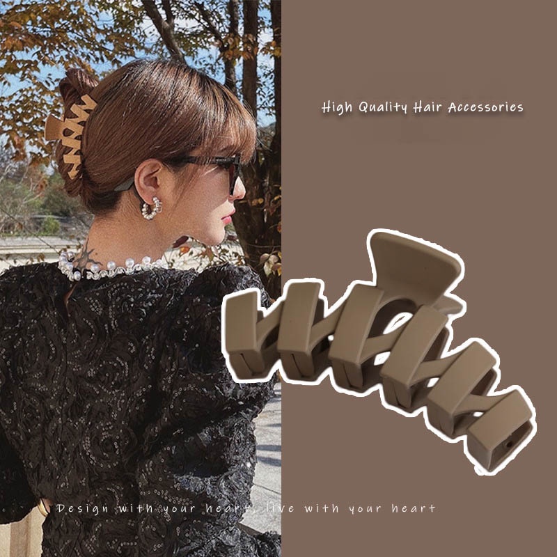 Kẹp Tóc Cỡ Lớn Phong Cách Hàn Quốc Thời Trang Cho Nữ