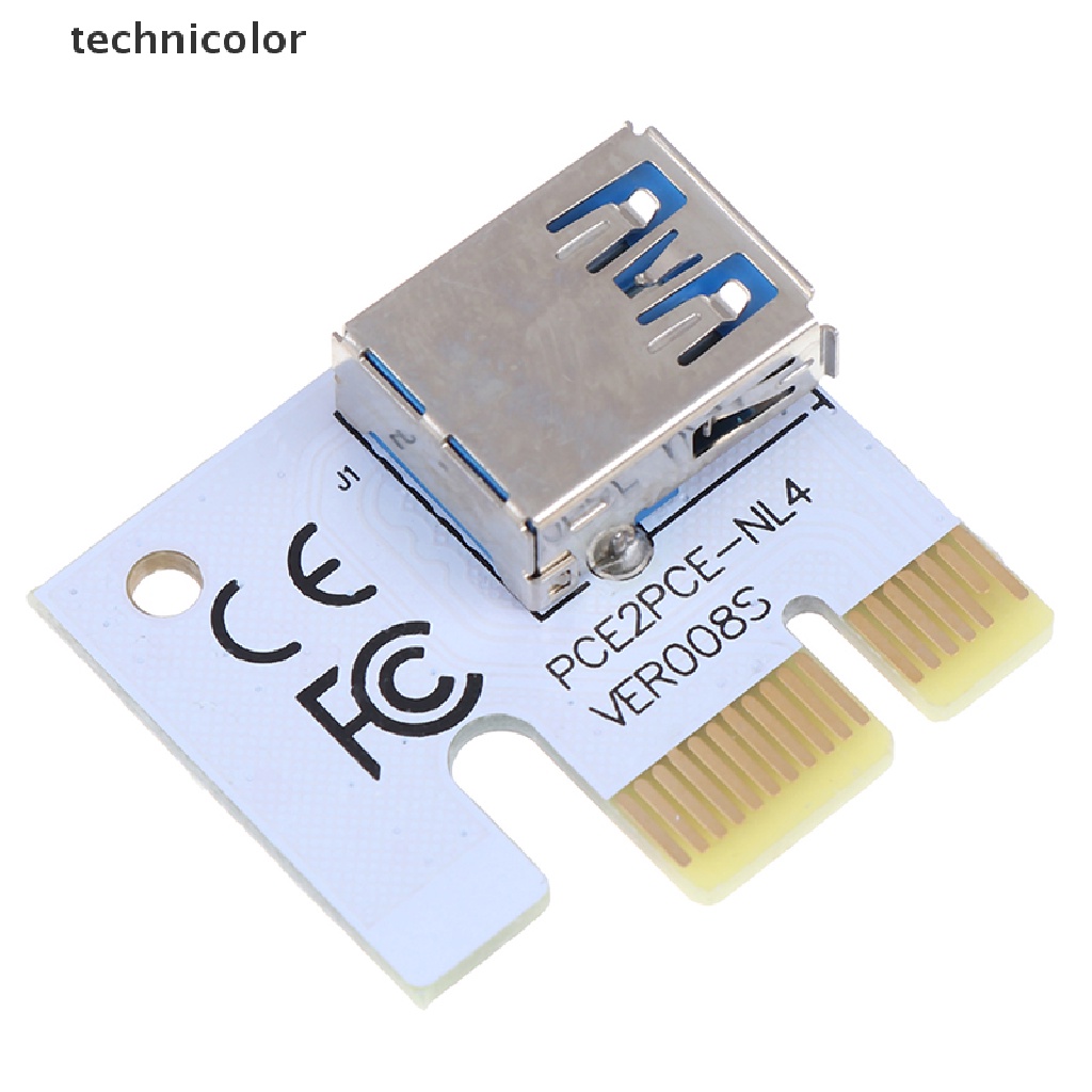 Dây Cáp Thẻ Mở Rộng PCI-E 1X Sang 16X Cổng USB 3.0