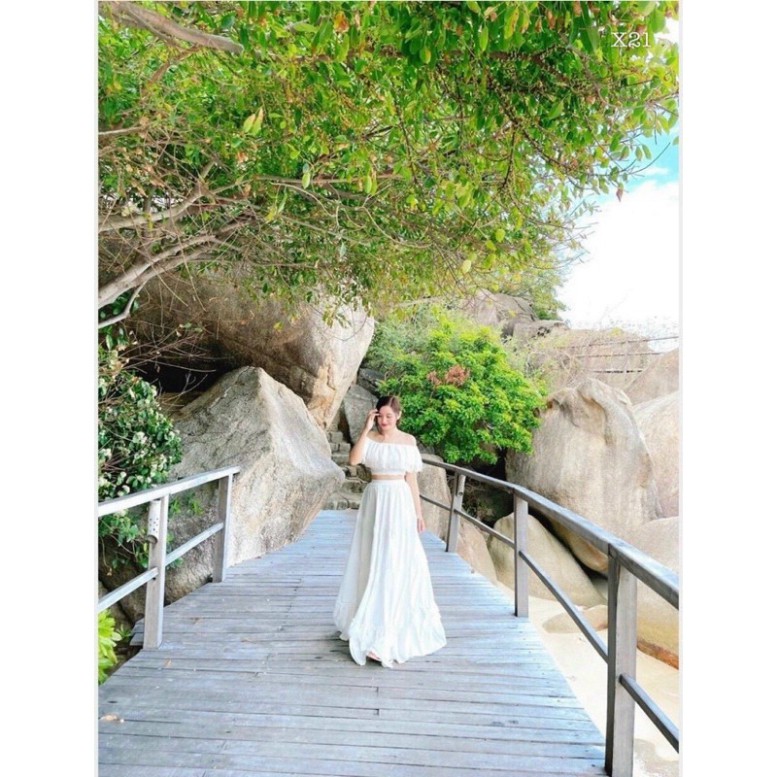 SÉT ÁO HỞ VAI CHÂN VÁY MẪU MỚI VỀ