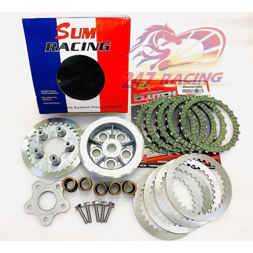Combo nồi Sunracing lá sắt bố nồi TAracing gắn WINNER,SONIC đầy đủ full bộ chỉ việc gắn Sản phẩm bảo hành 6 tháng