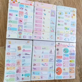 Nhãn dán họ tên (name sticker)