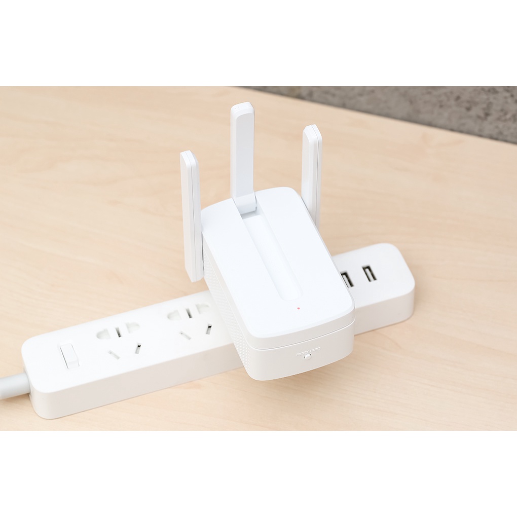 Bộ kích sóng wifi 3 râu Mercusys cực mạnh mở rộng khuếch đại hút sóng wifi MW300RE chính hãng VDH store