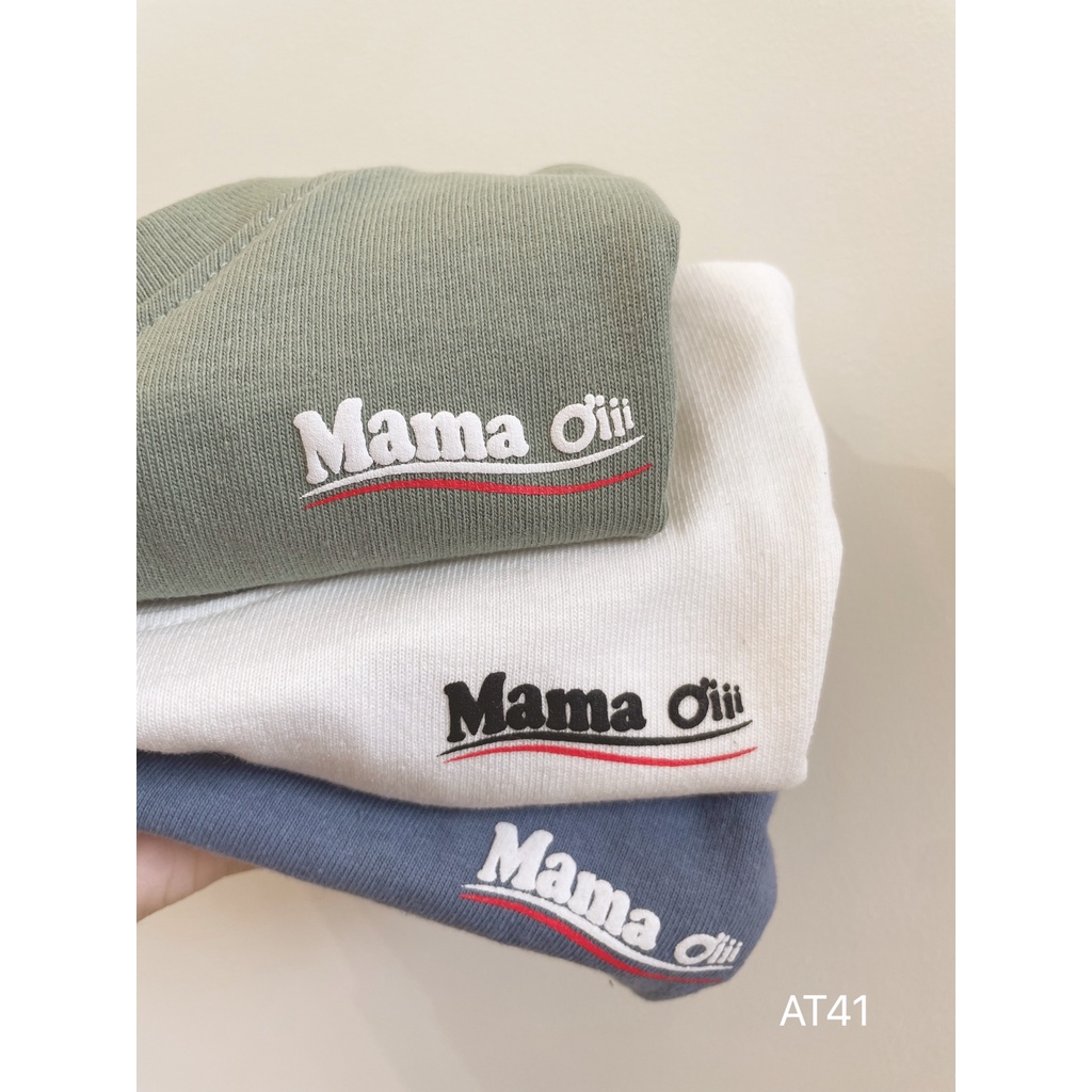 AT41 Áo thun cộc tay chất cotton cho bé trai bé gái 3 màu basic dễ lựa chọn nhà Mama