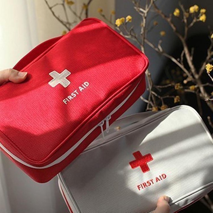Túi y tế mini đựng dụng cụ sơ cứu tiện ích, túi y tế đựng thuốc dùng trong gia đình FAMAHA