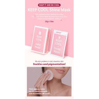 Mặt Nạ Giấy Keep Cool Shine Intensive Brightening Mask