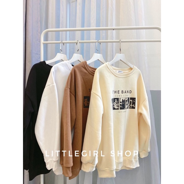 Áo nỉ trơn/ chữ freesize | BigBuy360 - bigbuy360.vn