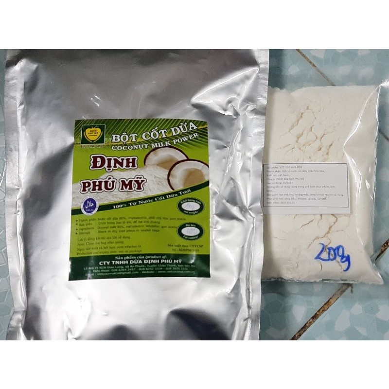 Bột Cốt Dừa Định Phú Mỹ 100gr (lẻ)