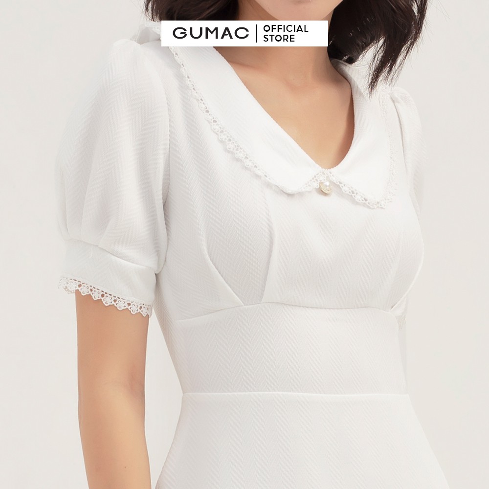 [Mã MABR07062 giảm 8% tối đa 50K đơn từ 249K] Đầm ôm nữ xếp ngực bản eo GUMAC phong cách sang trọng, thanh lịch DB331 | BigBuy360 - bigbuy360.vn