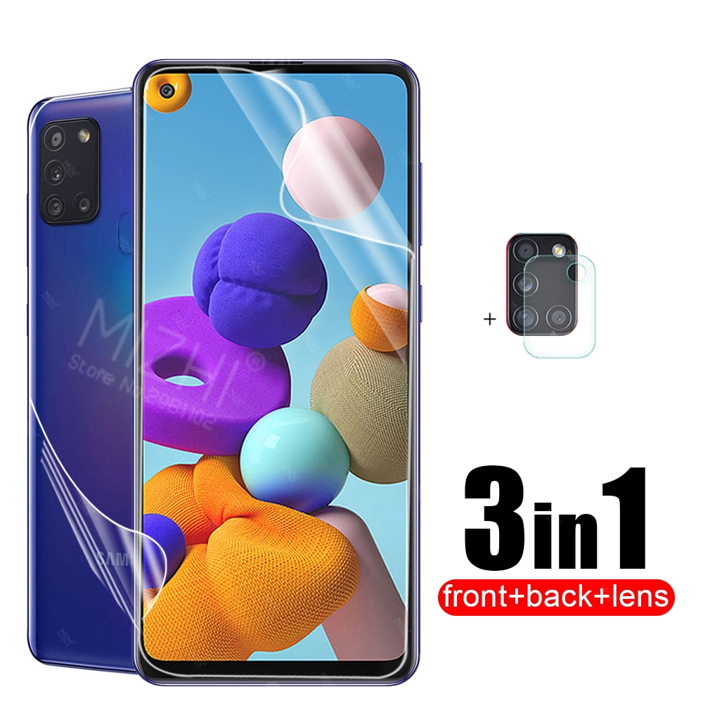 Miếng Dán Bảo Vệ Mặt Sau 3 Trong 1 Cho Samsung Galaxy A21S A 21s Samsung A21S Sm-A217F Samsunga21S