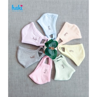 Khẩu trang cho bé vải sợi tre, vải gỗ sồi siêu mềm mịn KT006