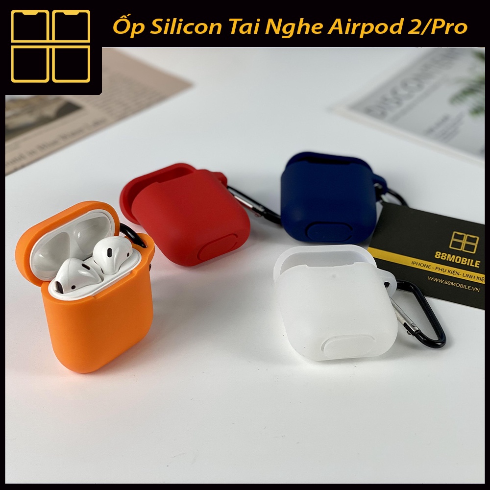 Vỏ Ốp Case Bảo Vệ Tai Nghe Air 2/Pro Cao Su Silicon 88Mobile