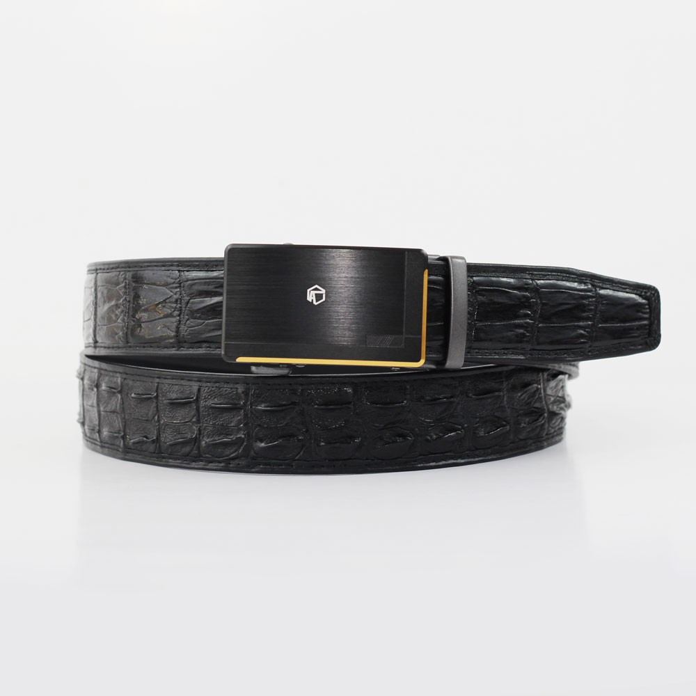 Thắt lưng nam da bò Anh Tho Leather TN750 - Da bò vân cá sấu gai