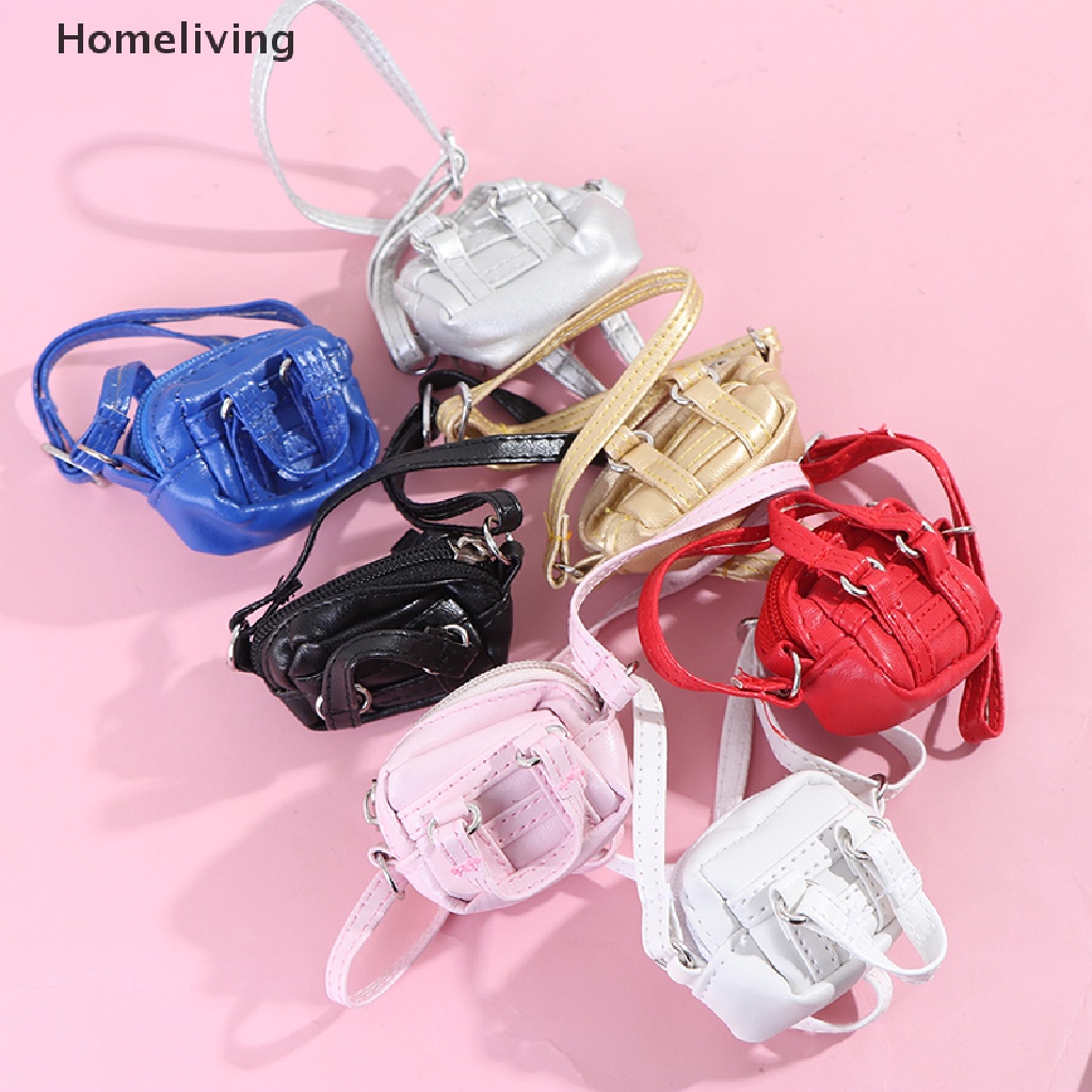 1 Túi Xách Da Đeo Vai Cho Búp Bê Tỉ Lệ 1 / 6 1 / 6