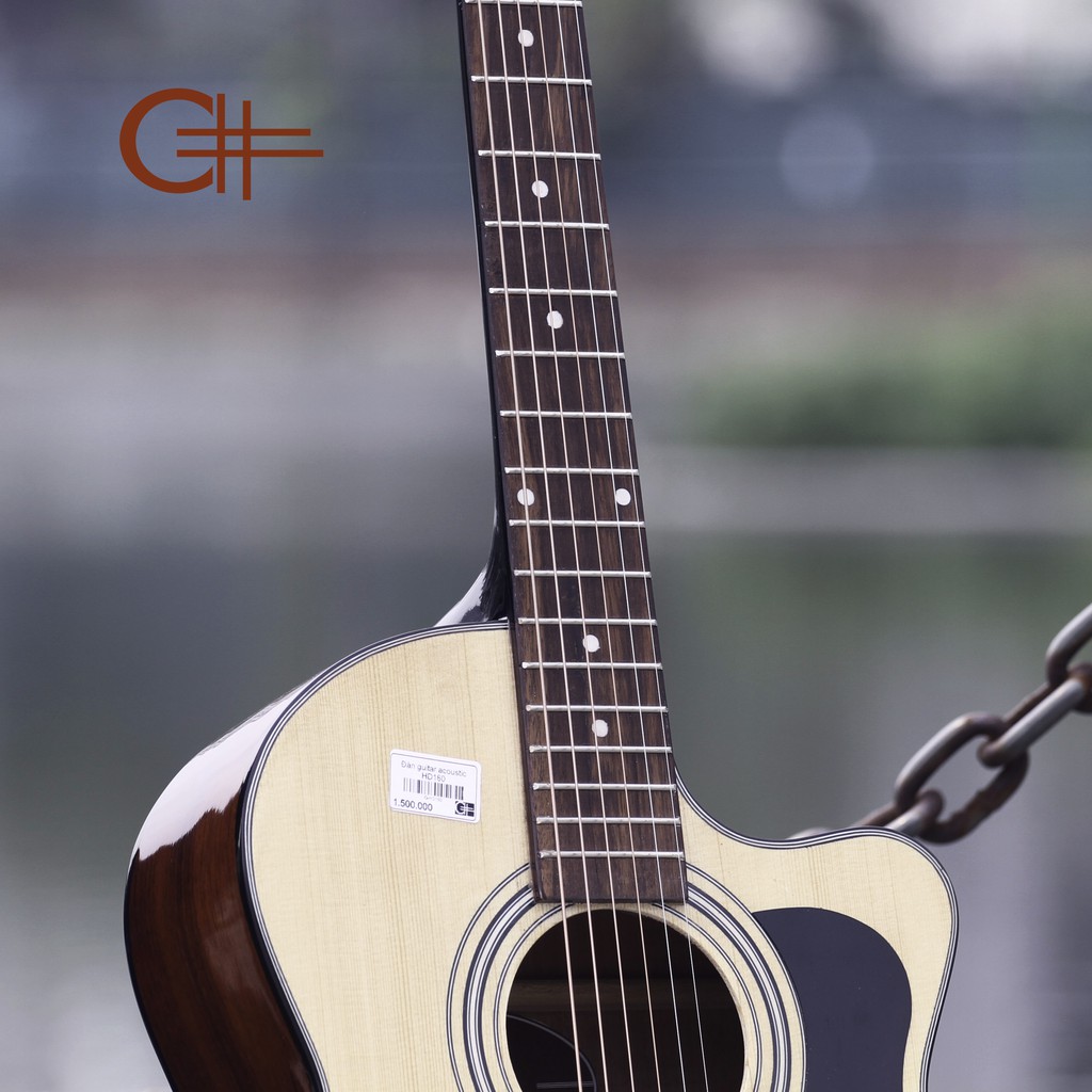 Đàn guitar Acoustic HD160  (TẶNG Bao Da, Phím Gảy)