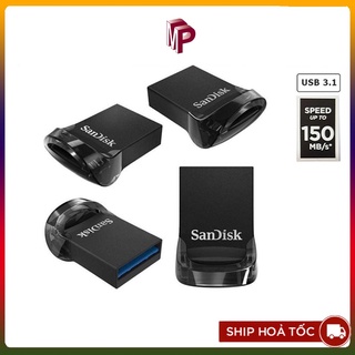 USB 32GB Sandisk Ultra Fit cz430 chuẩn 3.0 tốc độ 130Mb/s - Minh Phong Store