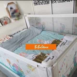 Combo 3 Thanh Chắn Giường 1,6m và 2m ❤️ ĐIỀU CHỈNH ĐỘ CAO DỄ DÀNG ❤️