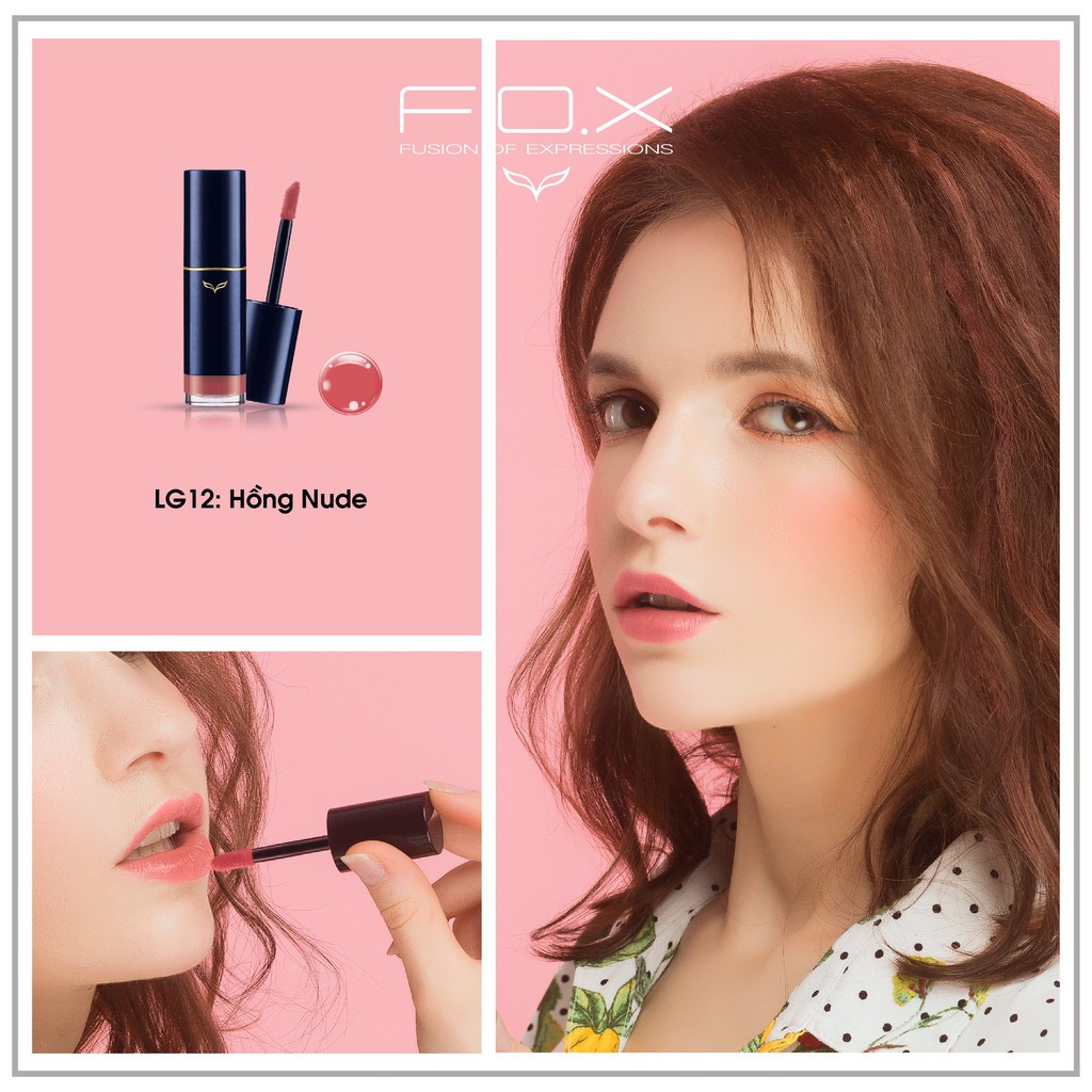 Son Tint F.O.X Hydrating Lip Polish 7ml - 12 Lovely Girl