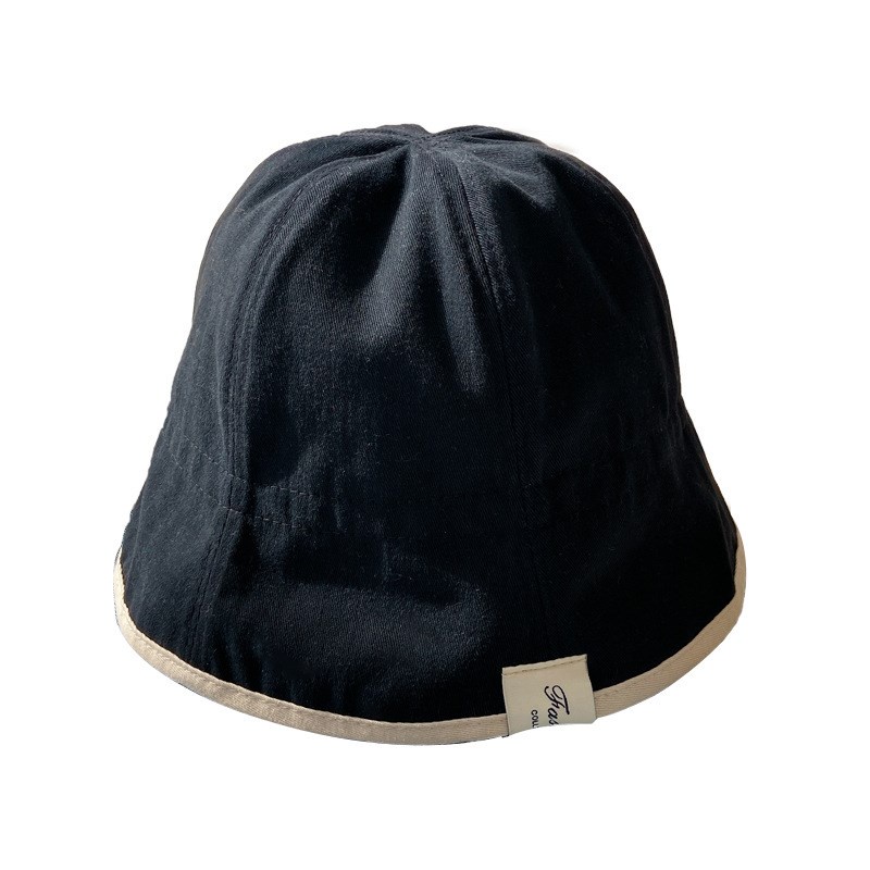 Nón Bucket Che Nắng Hai Mặt Mỏng Hình Tròn Phong Cách Mùa Hè Có Dây Đeo Cho Nữ