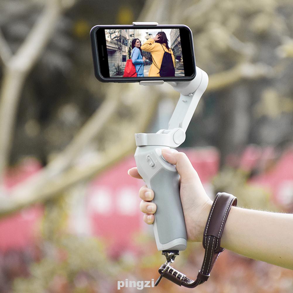 Tay Cầm Chống Rung Dji Osmo Mobile 4 Bằng Da Pu Có Dây Đeo Cổ Tay Điều Chỉnh Được