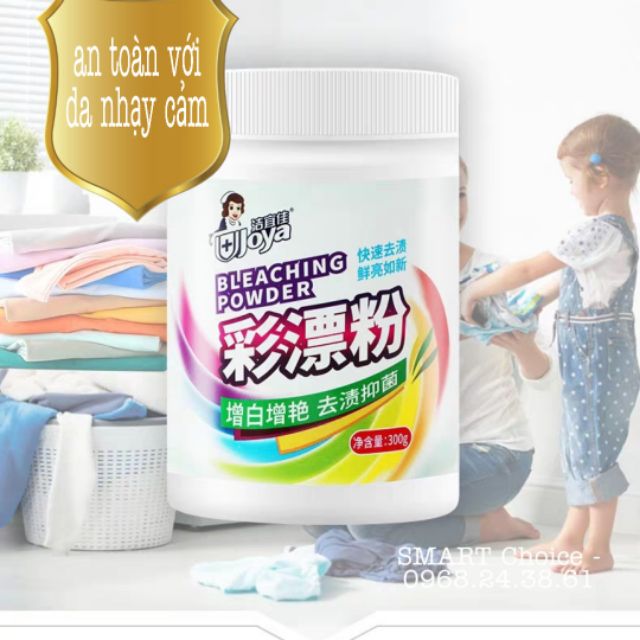 Bột tẩy quần áo màu JOYA