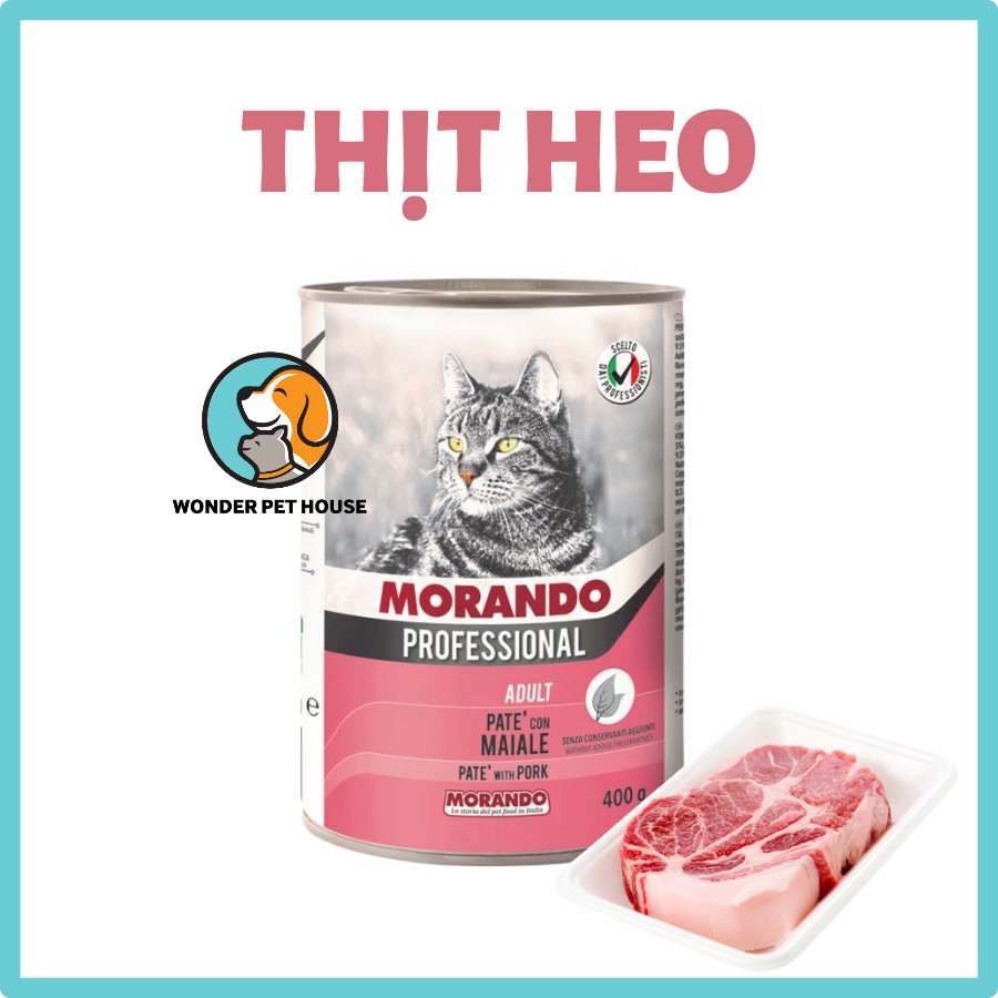 Pate Lon Miglior Gatto Morando 400 gram cho mèo nhiều vị thơm ngon