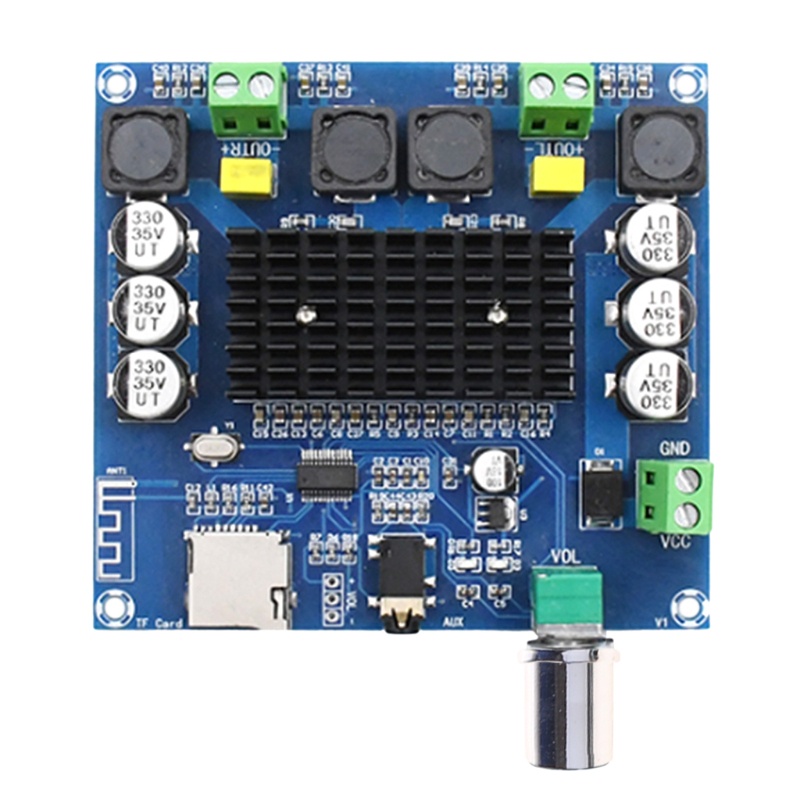 Bảng Mạch Khuếch Đại Âm Thanh Kỹ Thuật Số zzz XH-A105 Bluetooth 5.0 TDA7498 2x100W