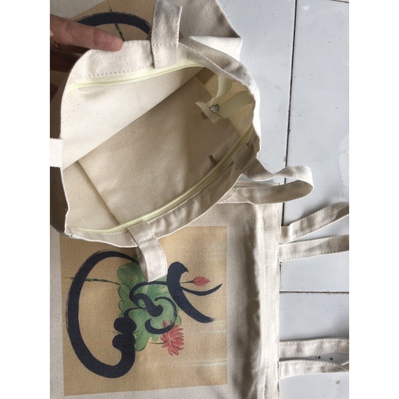 Túi vải vẽ thư pháp