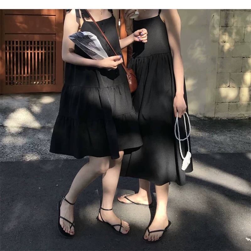 Women's Summer Fashion Wide A-line Two-Piece Dress