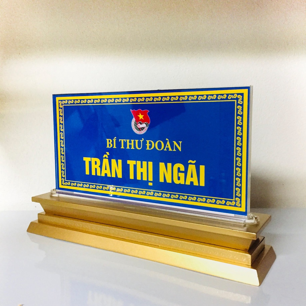 In Biển Tên Chức Danh Theo Yêu Cầu